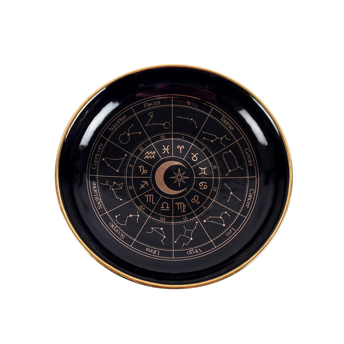 Trinket Dish - Astrology Wheel - Wolf Moon