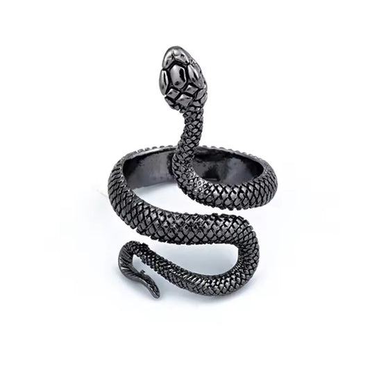 Ring - Snake (Brass) (Adjustable) - Wolf Moon