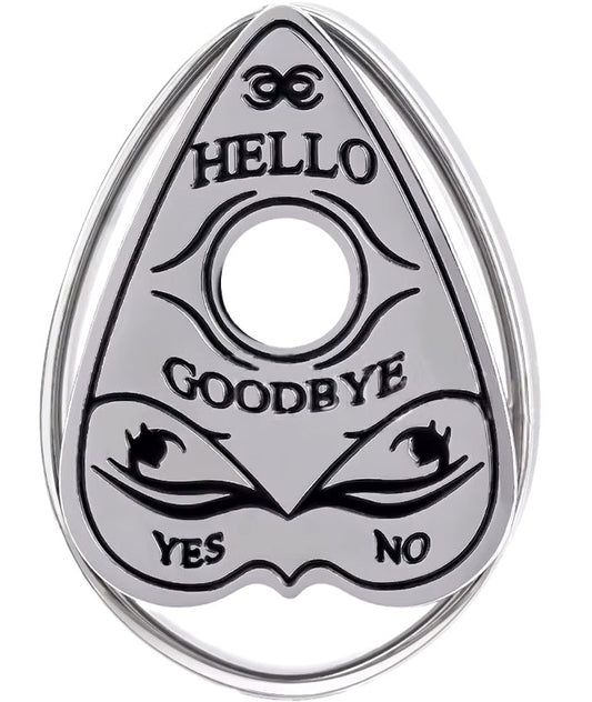 Plug - Planchette Teardrop (Stainless Steel) - Wolf Moon