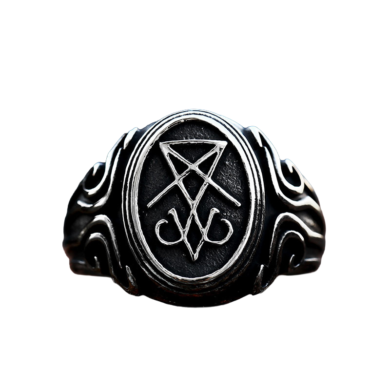 Ring - Sigil of Lucifer (Stainless Steel)