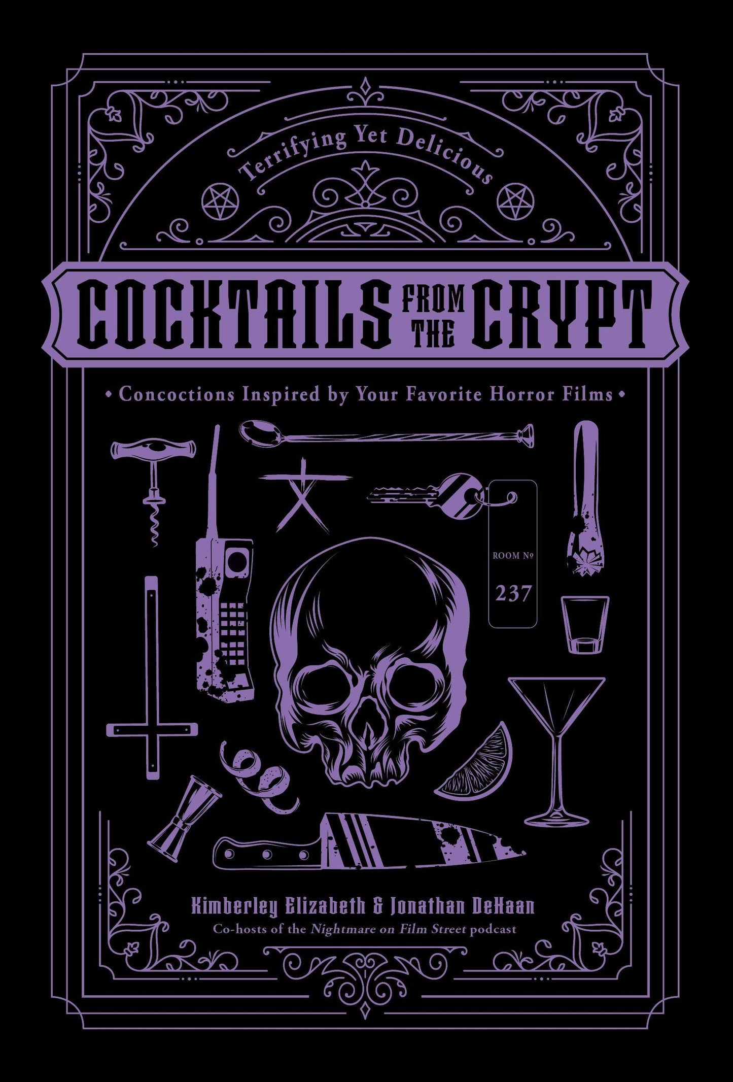 Book - Cocktails From The Crypt: Inspired By Horror Films - Wolf Moon