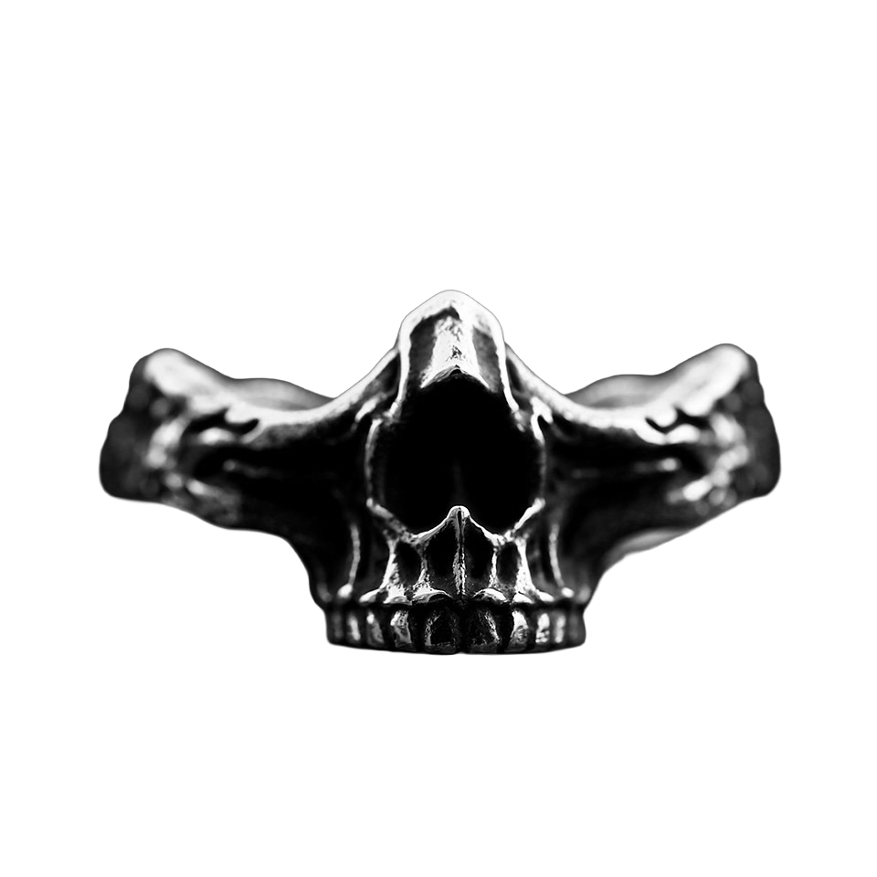 Ring - Death Grin Skull (Stainless Steel)
