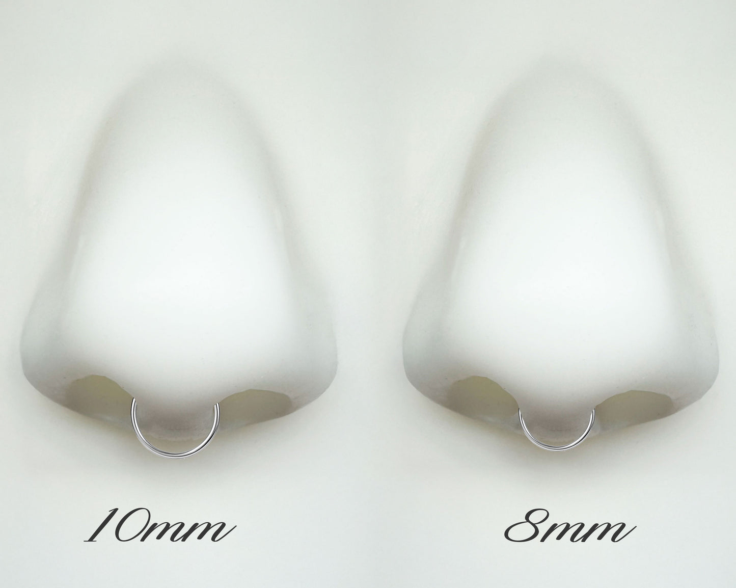 Septum - Spiderweb Clicker (16G) (Surgical Steel) - Wolf Moon
