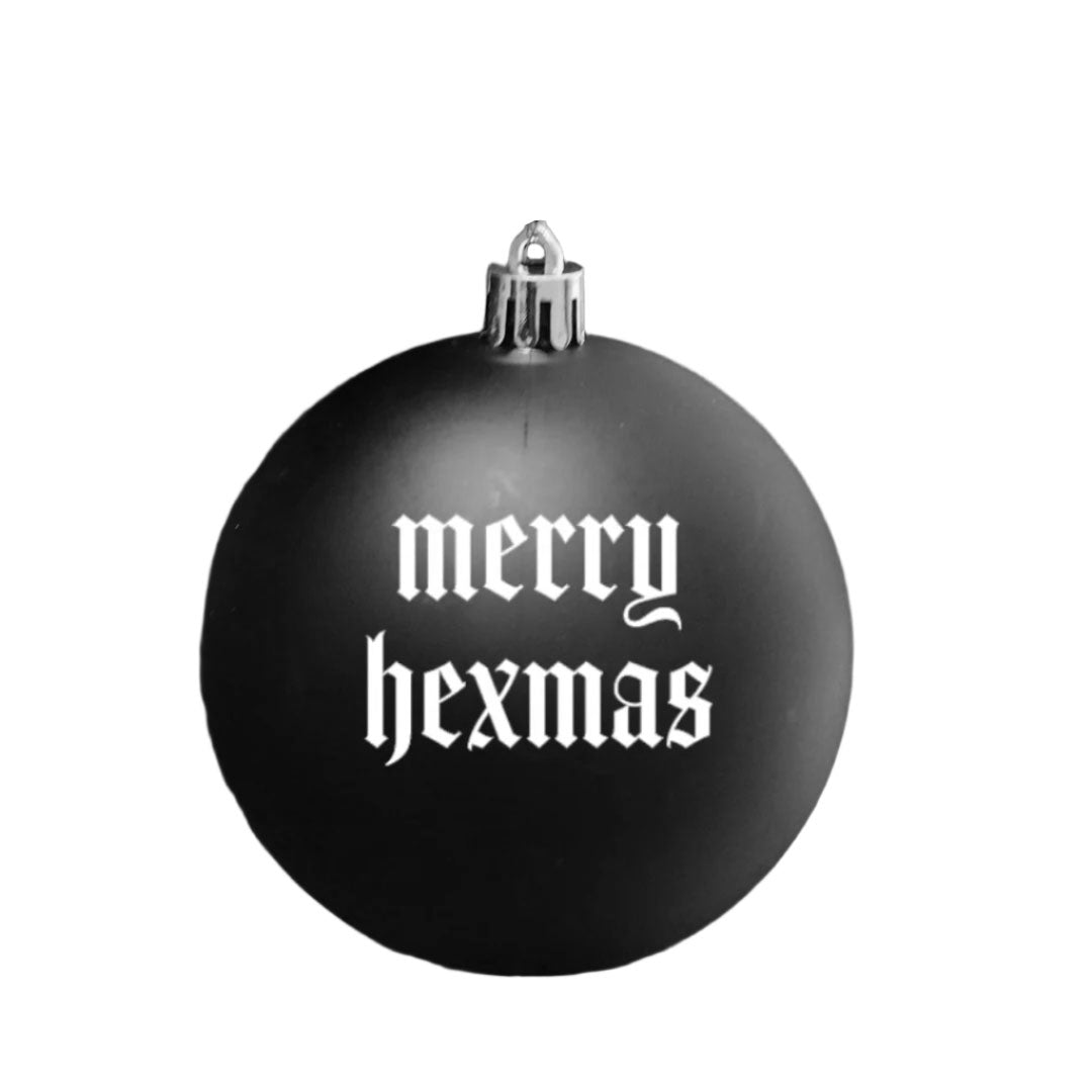 Ornament - Merry Hexmas - Wolf Moon