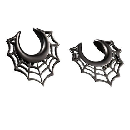 Plug - Spiderweb Saddle (Stainless Steel) - Wolf Moon