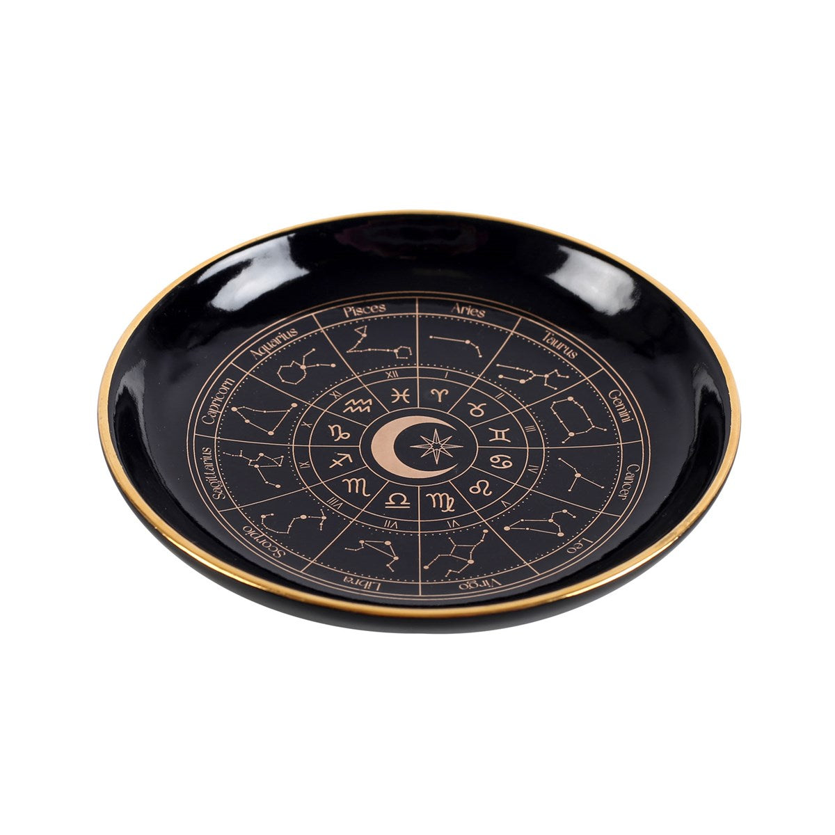 Trinket Dish - Astrology Wheel - Wolf Moon