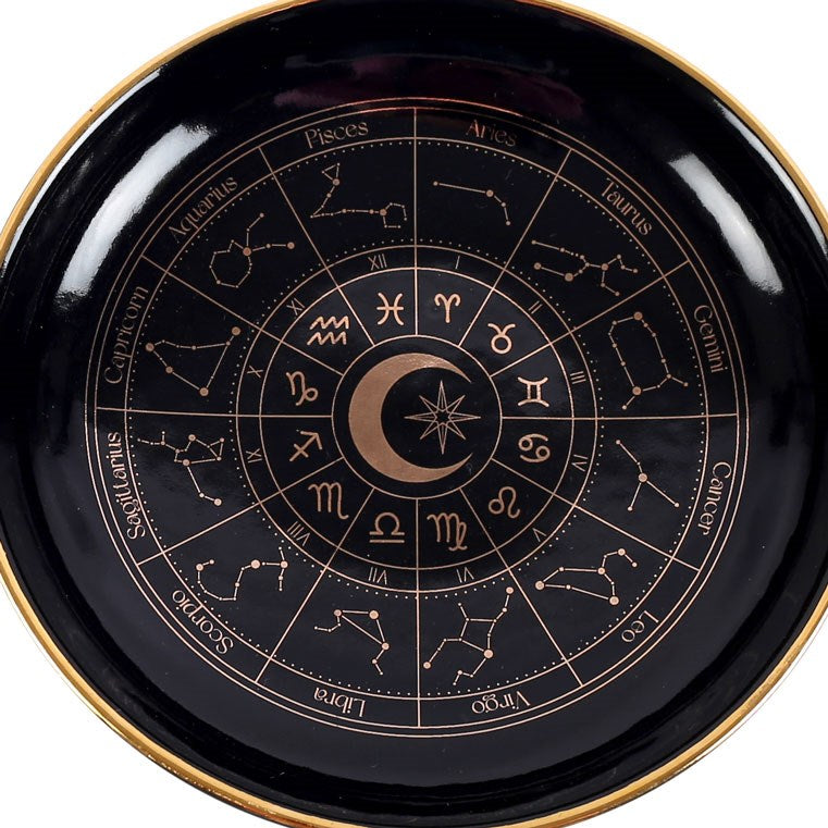Trinket Dish - Astrology Wheel - Wolf Moon