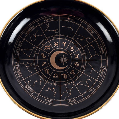 Trinket Dish - Astrology Wheel - Wolf Moon