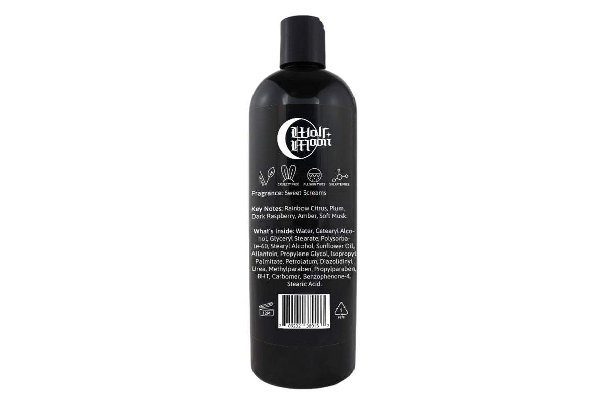 Body Lotion - Scream - Wolf Moon