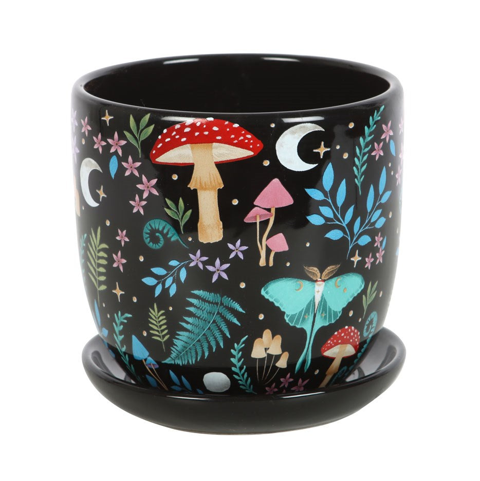 Plant Pot - Dark Forest - Wolf Moon