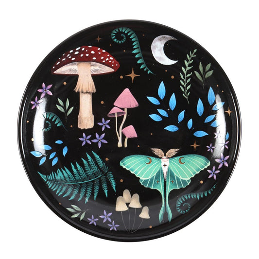 Trinket Dish - Mushroom Round - Wolf Moon