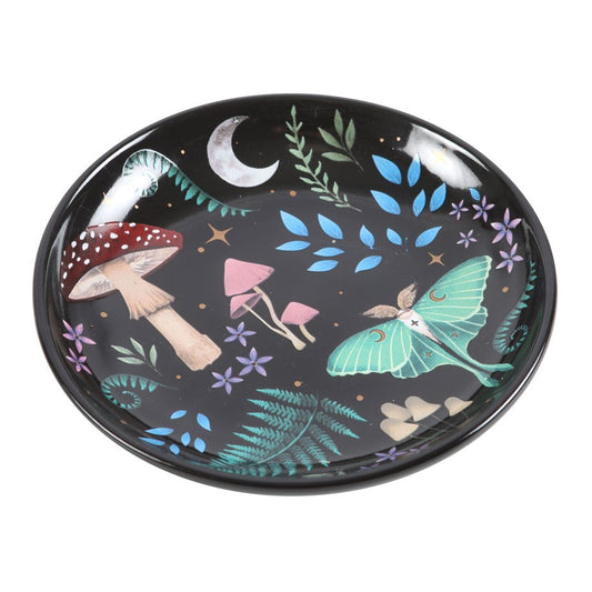 Trinket Dish - Mushroom Round - Wolf Moon