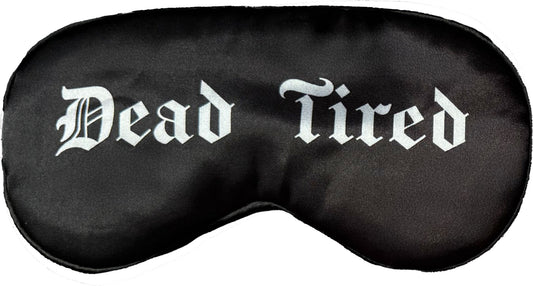 Sleep Mask - Dead Tired - Wolf Moon