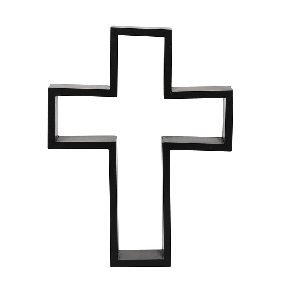 Cross/Crucifix Shelf - Wolf Moon