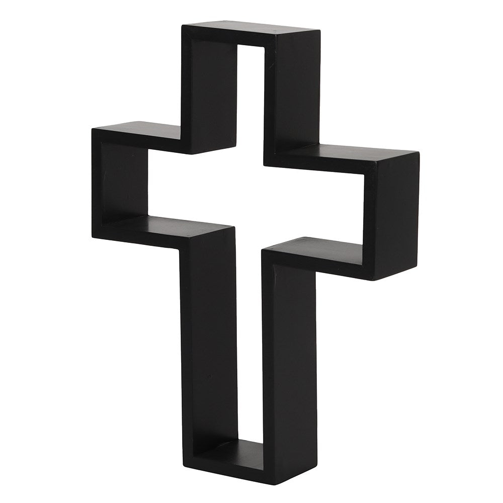Cross/Crucifix Shelf - Wolf Moon
