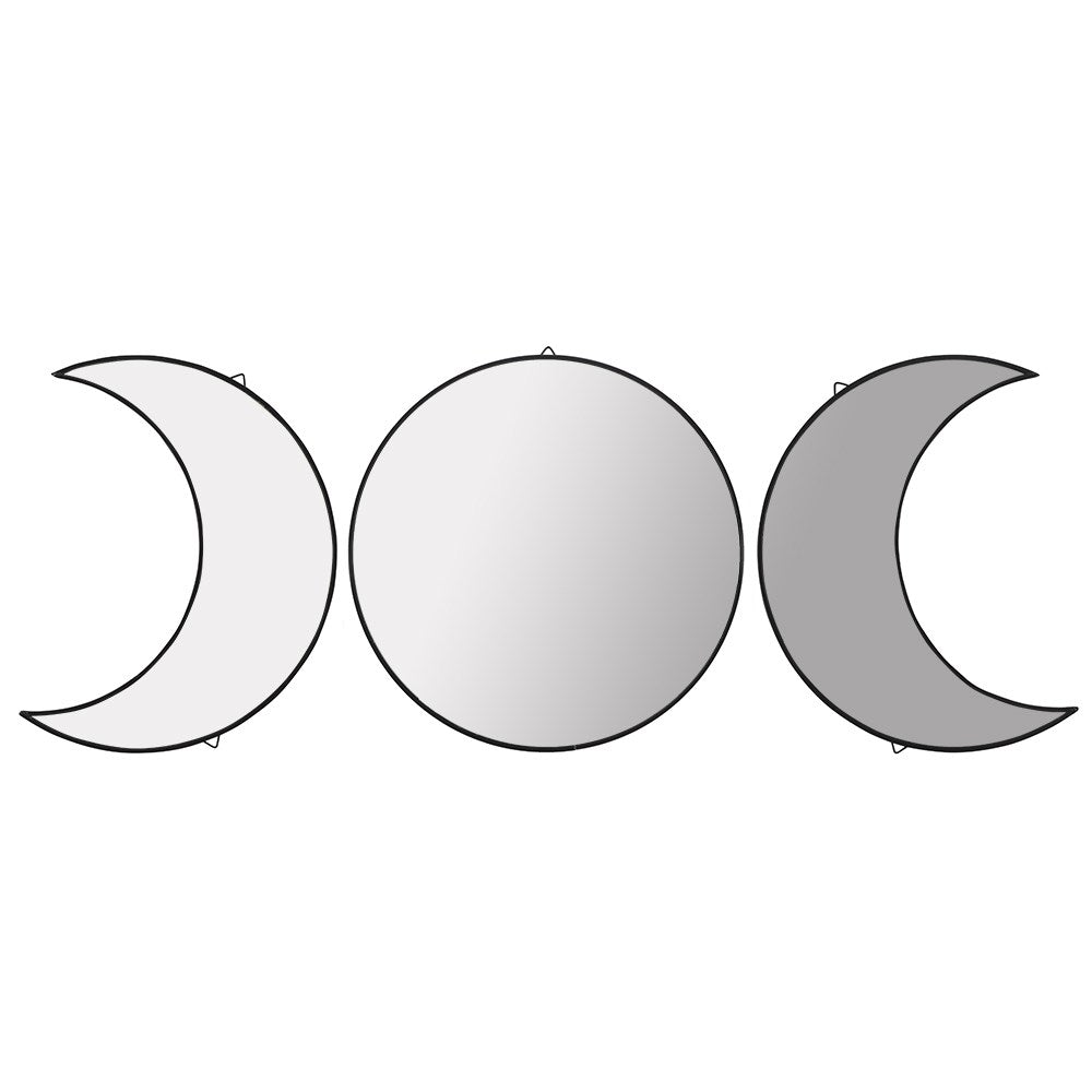 Mirror - Moon Phase (3 Pieces) - Wolf Moon