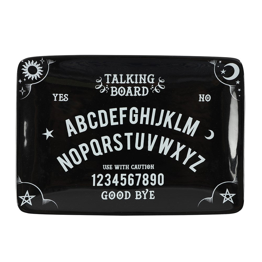 Trinket Dish - Ouija Board (Black) - Wolf Moon