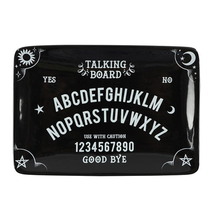 Trinket Dish - Ouija Board (Black) - Wolf Moon