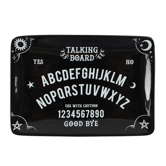 Trinket Dish - Ouija Board (Black) - Wolf Moon