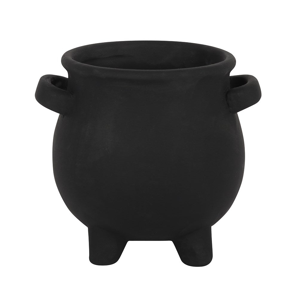 Plant Pot - Triple Moon Cauldron - Wolf Moon
