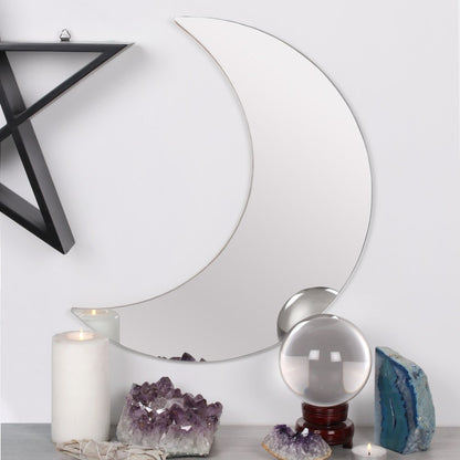 Mirror - Crescent Moon - Wolf Moon