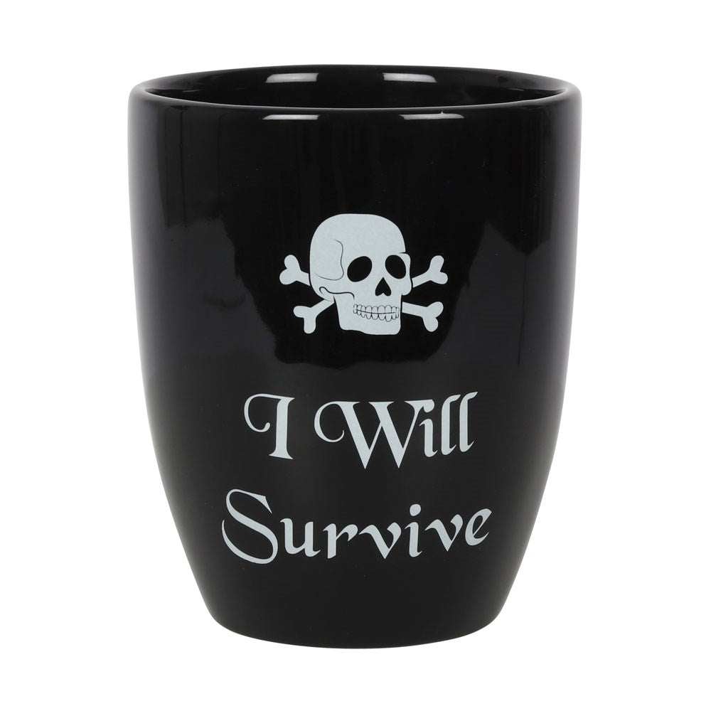 Plant Pot - I Will Survive - Wolf Moon