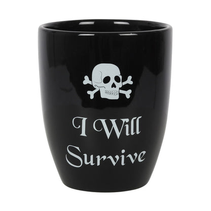 Plant Pot - I Will Survive - Wolf Moon