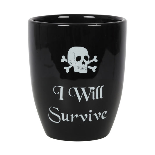 Plant Pot - I Will Survive - Wolf Moon