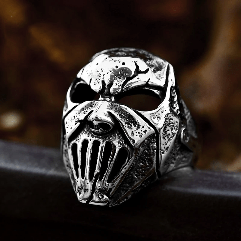 Ring - Slipknot Masks (Stainless Steel) - Wolf Moon