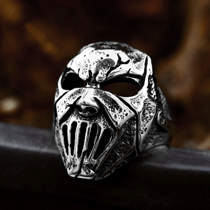 Ring - Slipknot Masks (Stainless Steel) - Wolf Moon