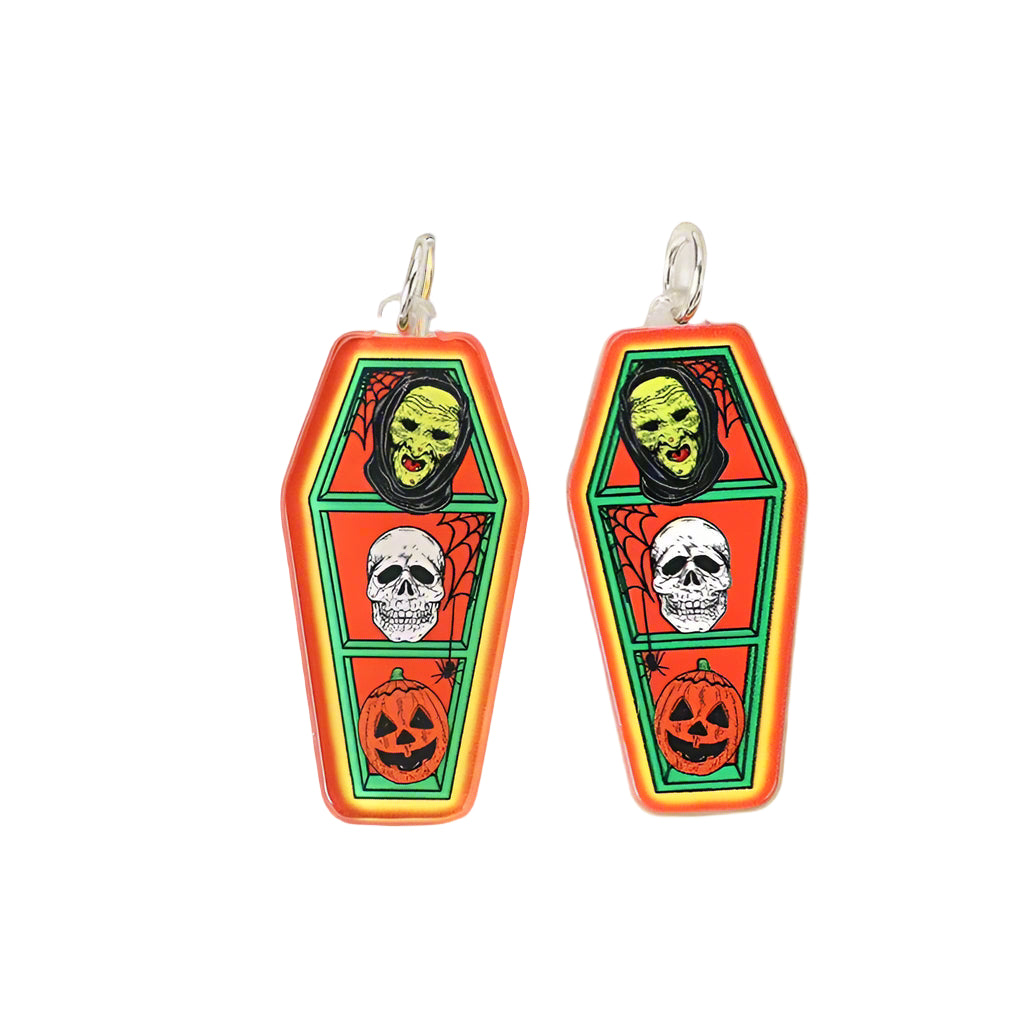 Acrylic Earrings – Collection II - Wolf Moon