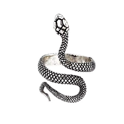 Ring - Snake (Brass) (Adjustable) - Wolf Moon