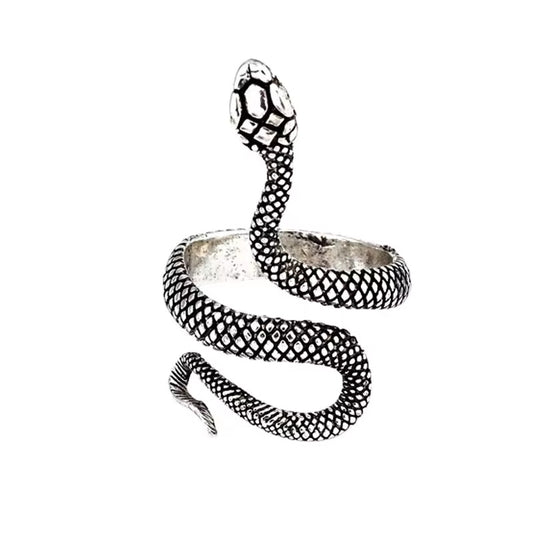 Ring - Snake (Brass) (Adjustable) - Wolf Moon