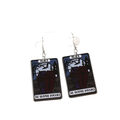 Acrylic Earrings – Collection II - Wolf Moon