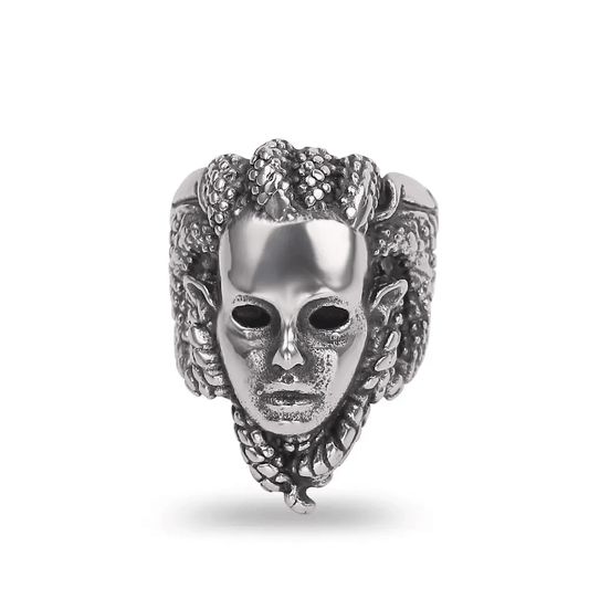 Ring - Medusa (Stainless Steel) - Wolf Moon