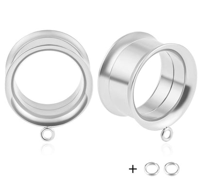 Tunnels - DIY Loop Attachment (Stainless Steel) - Wolf Moon