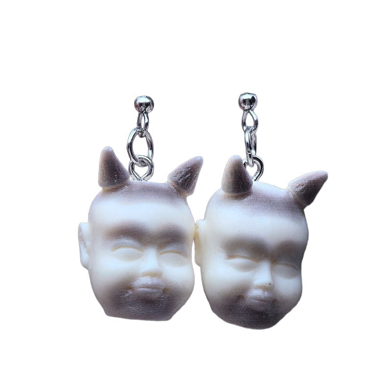 Acrylic Earrings – Collection II - Wolf Moon