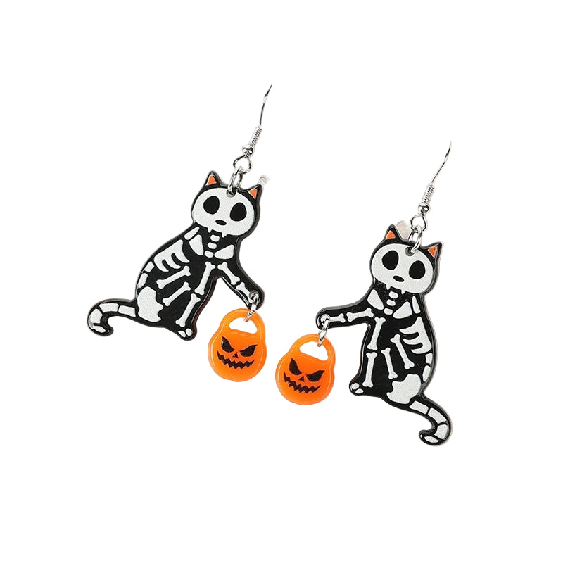 Acrylic Earrings – Collection II - Wolf Moon