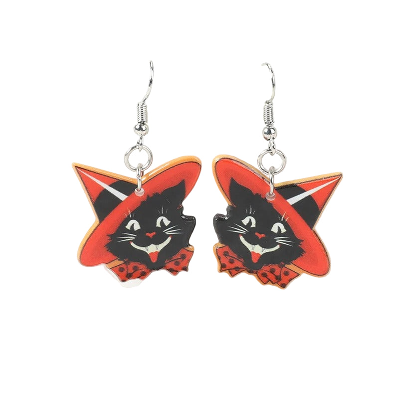 Acrylic Earrings – Collection II - Wolf Moon