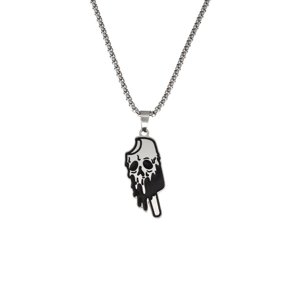 Necklace - Death Popsicle (Stainless Steel)
