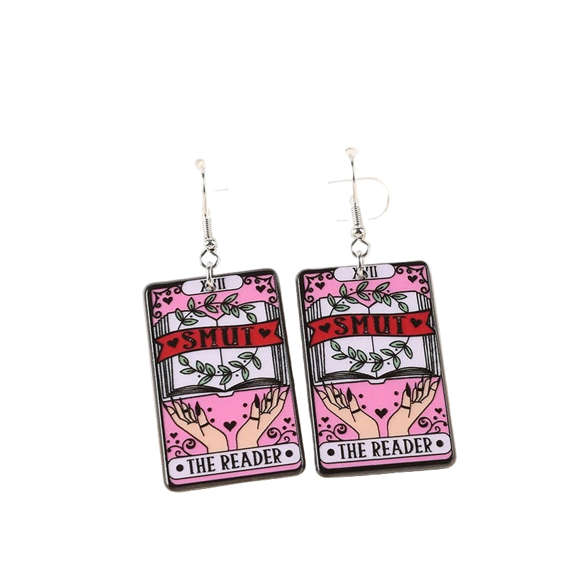 Acrylic Earrings – Collection II - Wolf Moon