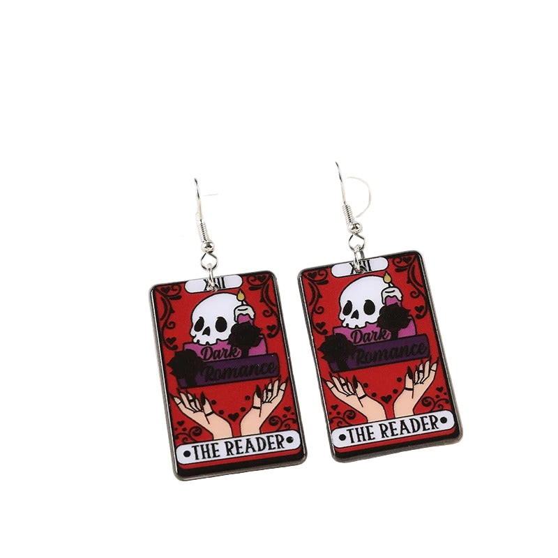 Acrylic Earrings – Collection II - Wolf Moon