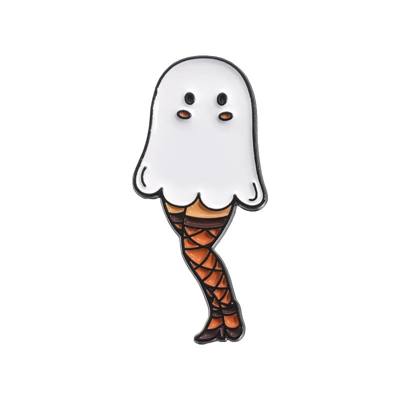 Pin - Ghost in Stockings - Wolf Moon