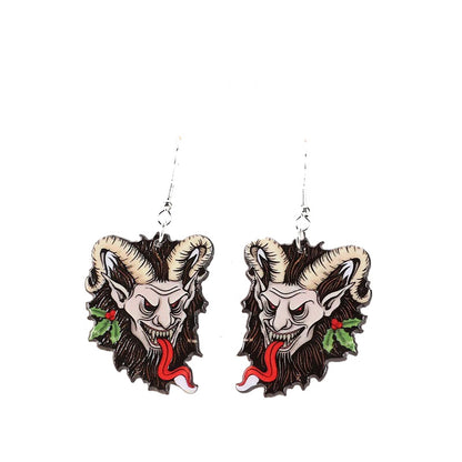 Acrylic Earrings – Collection II - Wolf Moon