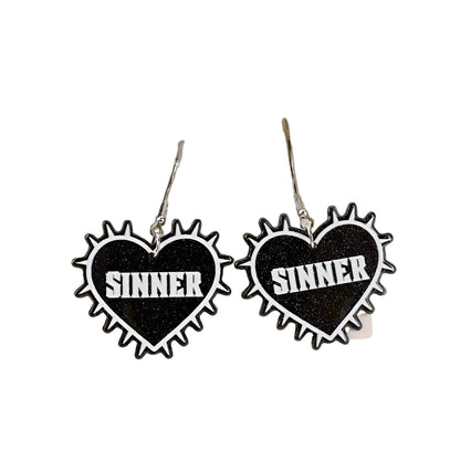 Acrylic Earrings – Collection II - Wolf Moon