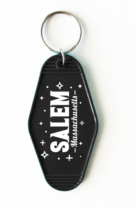 Keychain - Salem Massachusetts - Wolf Moon
