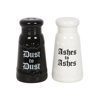 Salt & Pepper Shaker - Ashes to Ashes - Wolf Moon