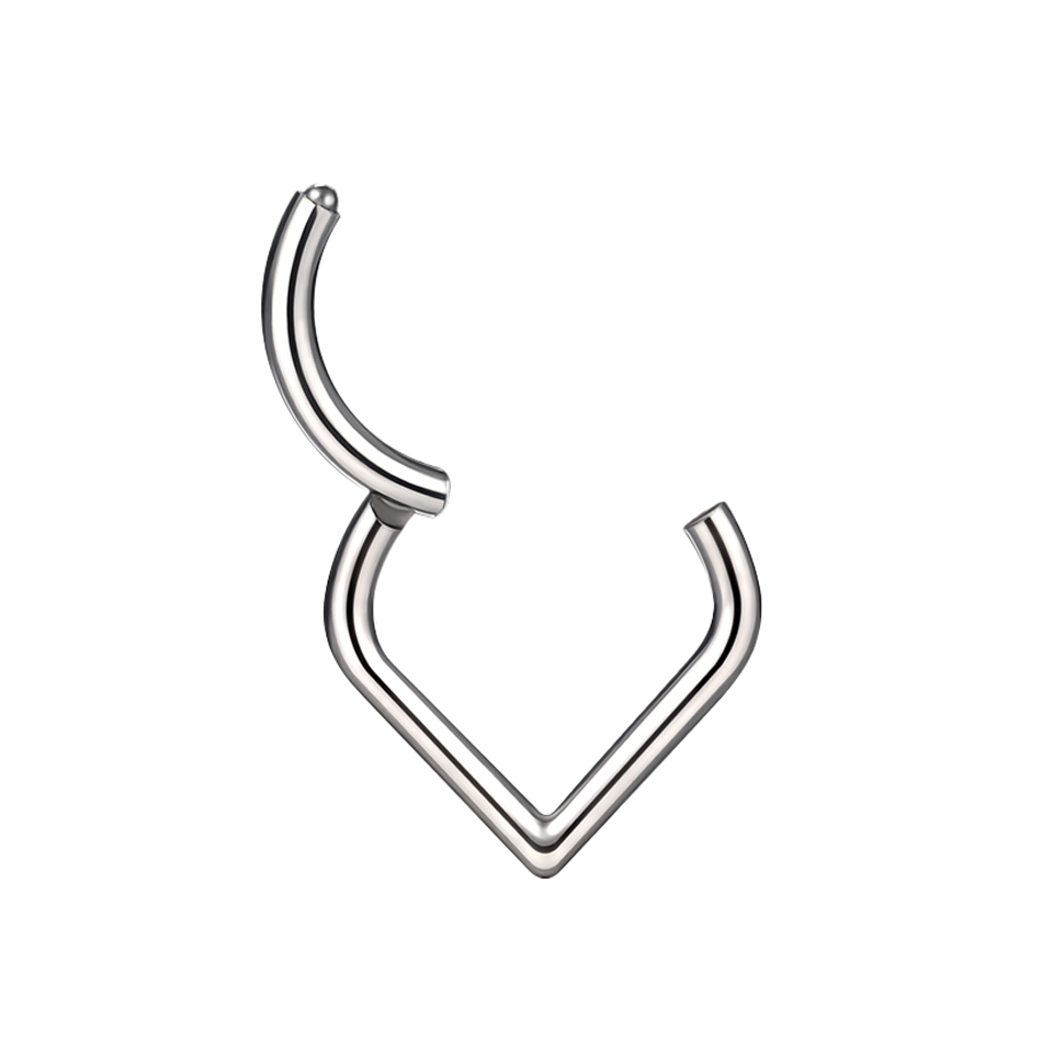 Septum - Moonlight V (16G) (G23 Titanium) - Wolf Moon