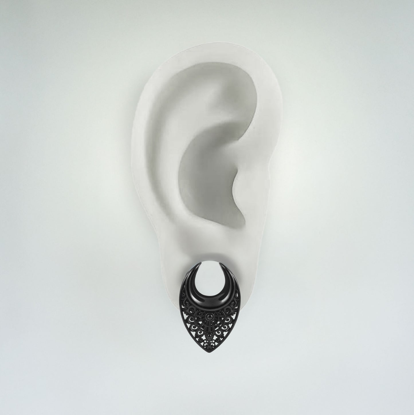 Plug - Ornate Saddles (Stainless Steel) - Wolf Moon