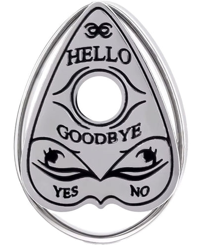 Plug - Planchette Teardrop (Stainless Steel) - Wolf Moon